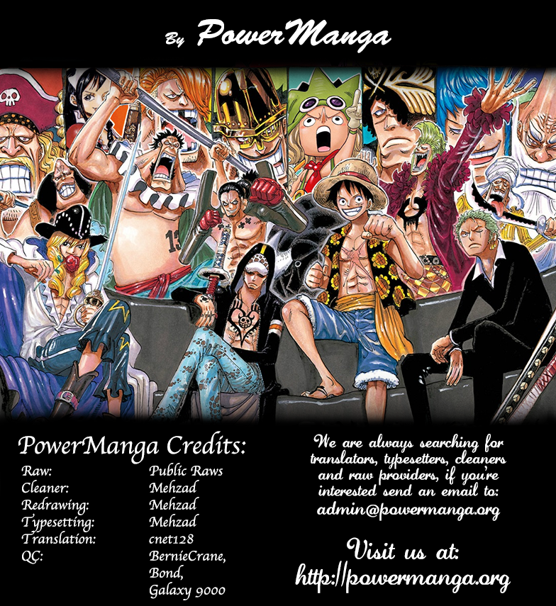 One Piece, Chapter 819 image 01